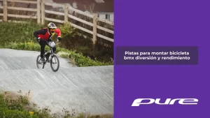 PISTA PARA MONTAR BICICLETA BMX